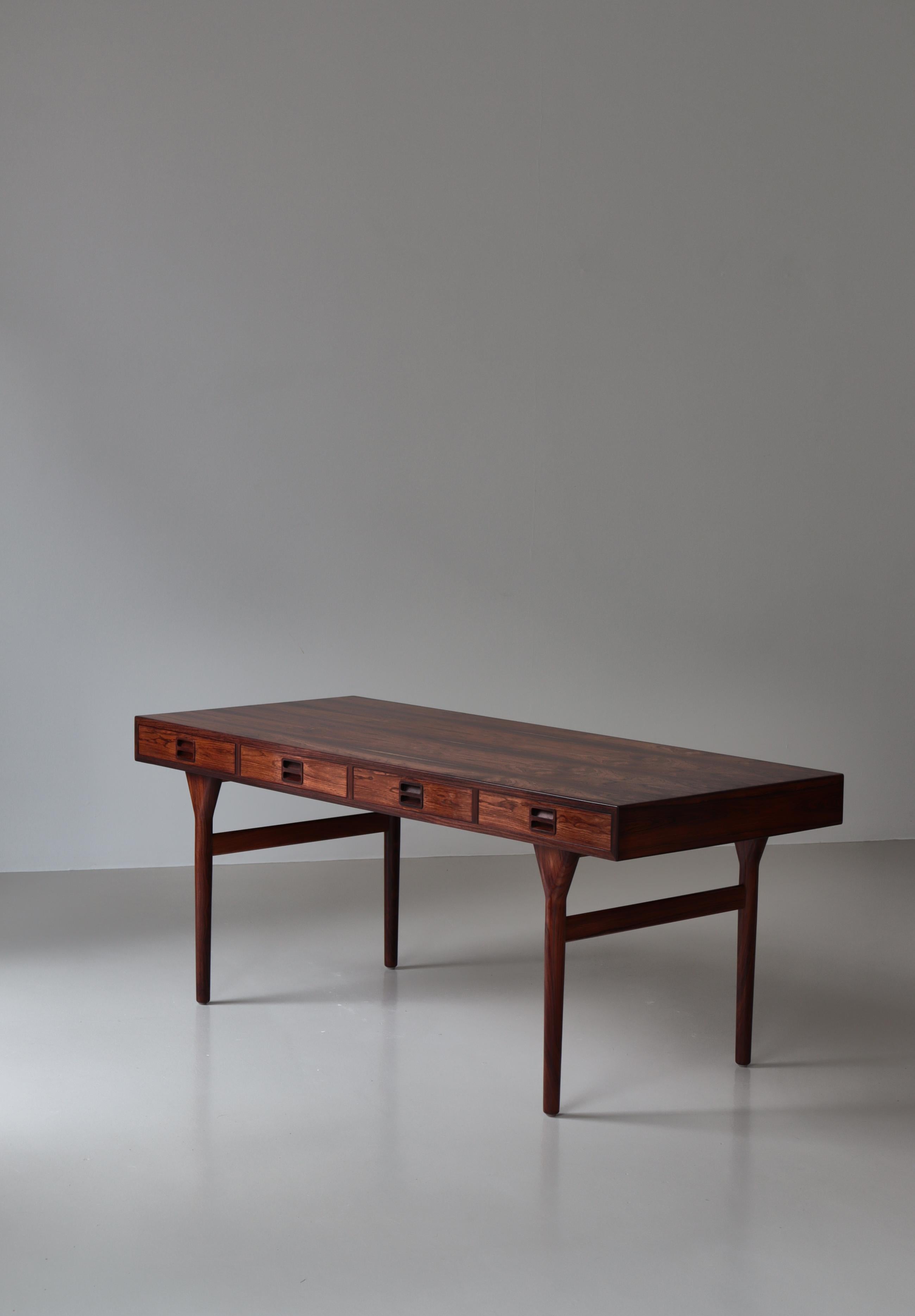 Mid-20th Century Scandinavian Modern Nanna Ditzel Desk Model ND93 by Søren Willadsen, 1950s For Sale