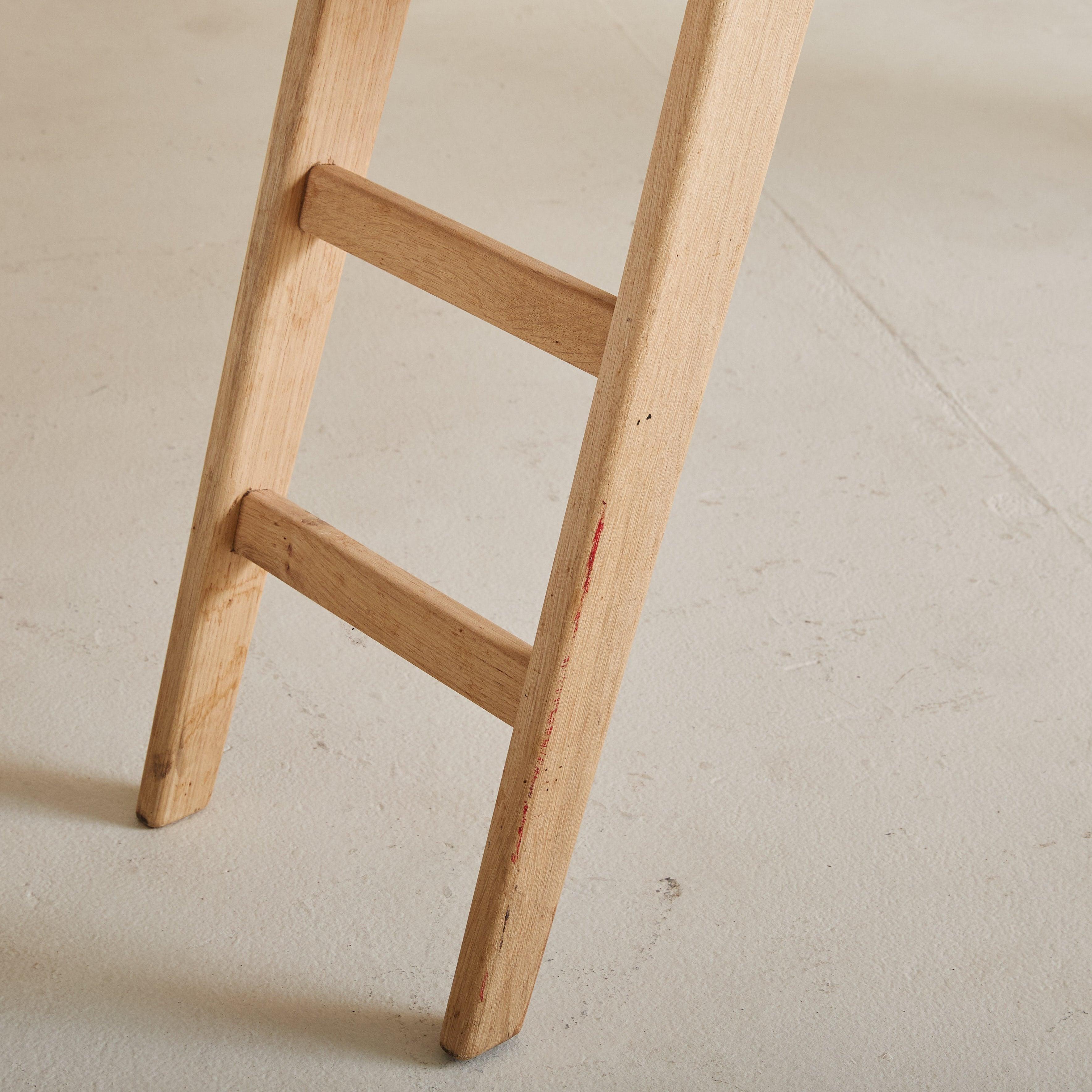 Mid-20th Century Scandinavian Modern Narrow Oak Console Table, 1960s For Sale