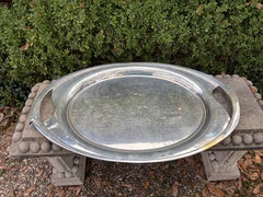 Scandinavian Modern Nickel Silver Tray
