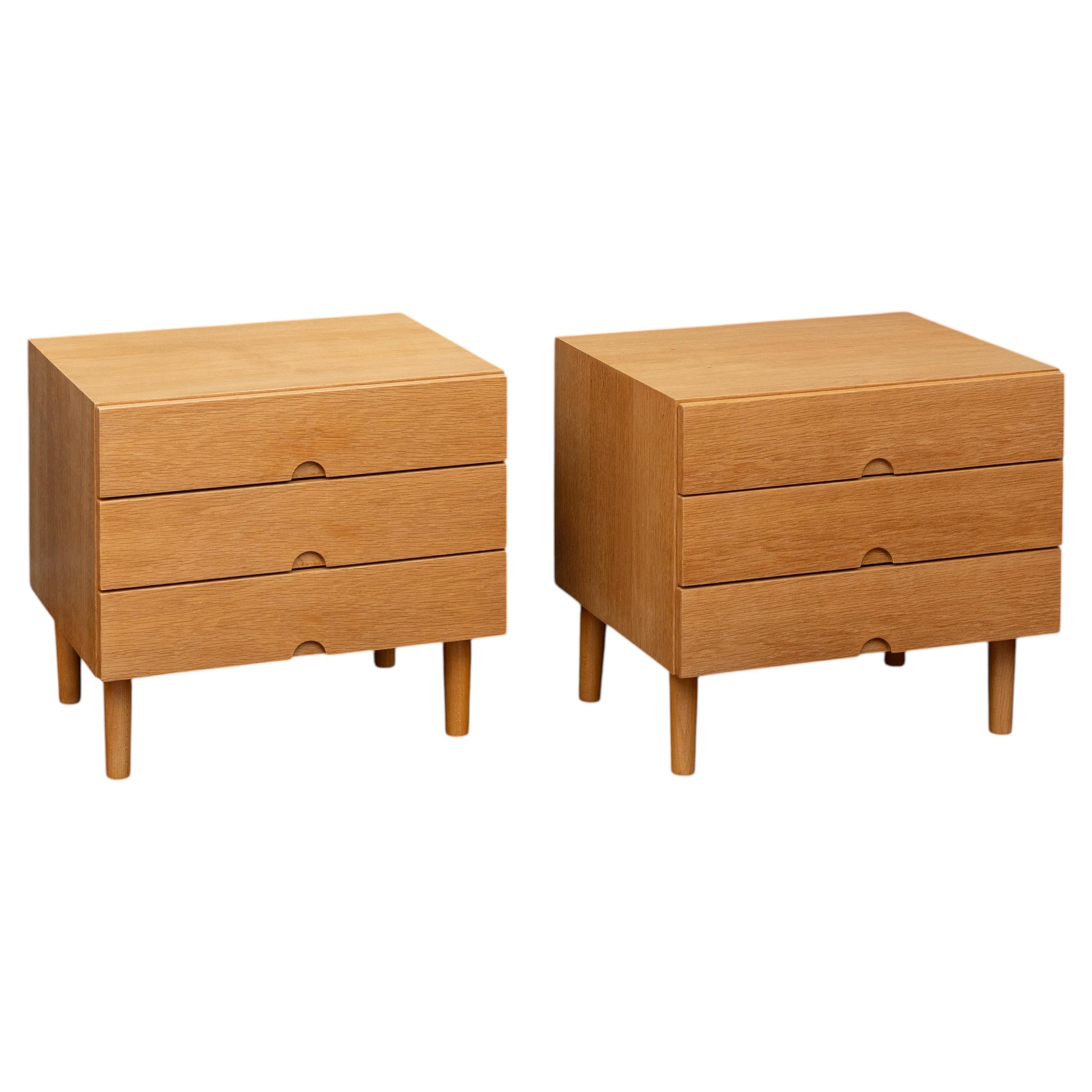 Scandinavian Modern Nightstands by Sven Ellekar for Bramin