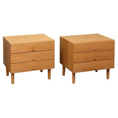 Scandinavian Modern Nightstands by Sven Ellekar for Bramin