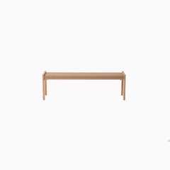 Scandinavian Modern Nikari Oak Bench