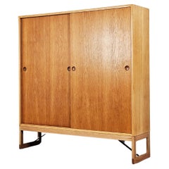 Armoire scandinave moderne en chêne par Børge Mogensen, Karl Andersson & Söner, années 1960