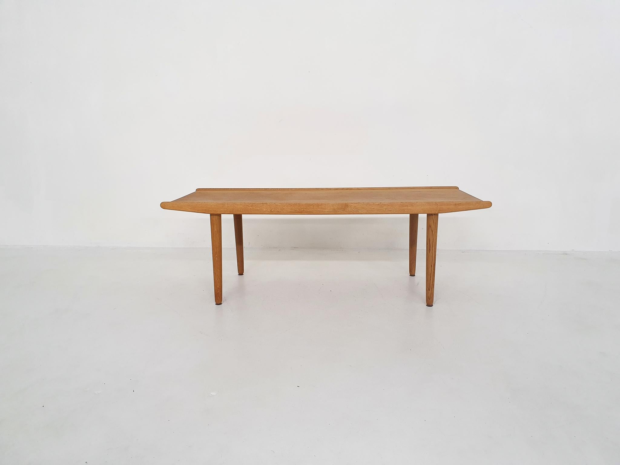 Oak coffee table by Frem Rojle. Some small water stains on the top.
