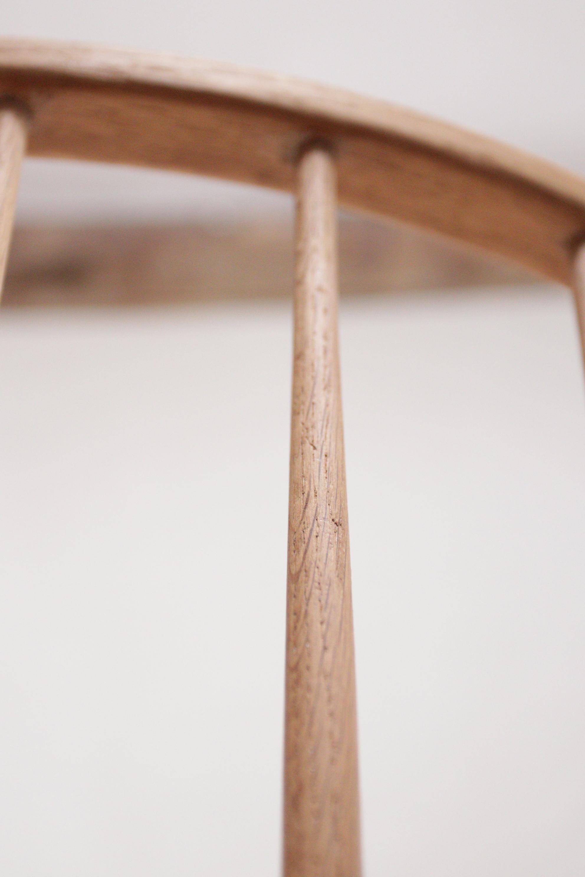 Scandinavian Mid-Century Modern Oak Rocking Chair Denmark For Sale 8