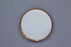 Scandinavian Modern Oak Wall Mirror by Luxus, 1950s