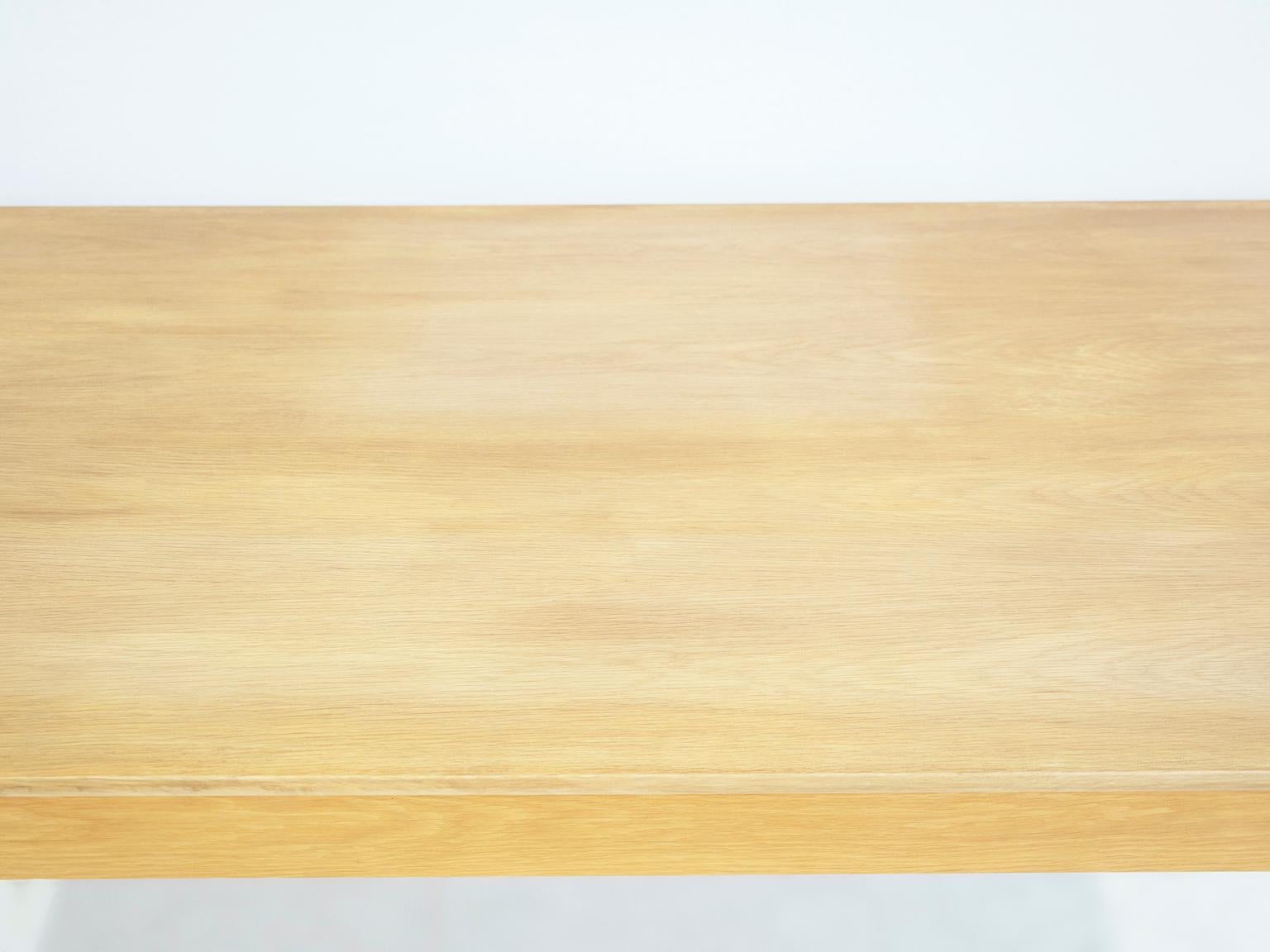 Scandinavian Modern Oak Writing Desk by Yngvar Sandstrom 9