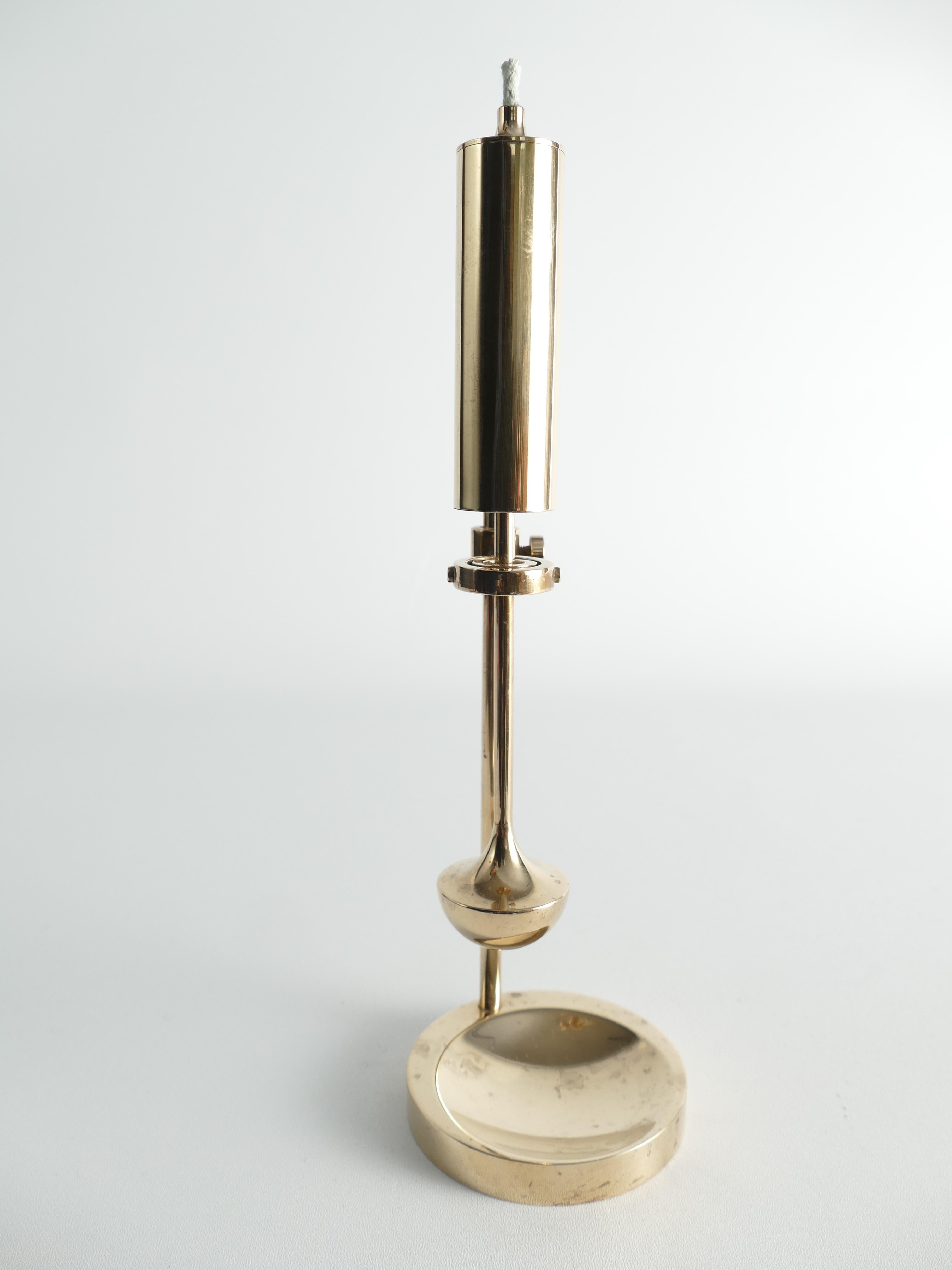 Scandinavian Modern Oil Lamp by Ilse D. Ammonsen, Daproma, Denmark 1970´s 4