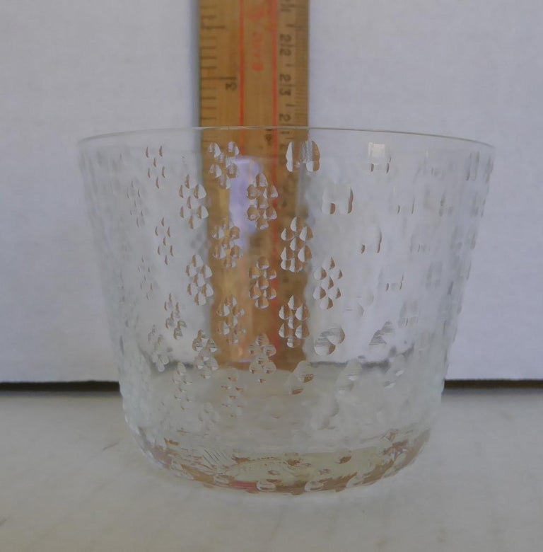 Scandinavian Modern Oiva Toikka Tundra Glass Arabia Iittala
