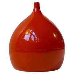 Dessous de verre en résine orange The Modernity de Laurids Lønborg, années 1960