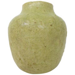Scandinavian Modern Organic Hand Thrown Stoneware Vessel Made in Denmark, 1960s