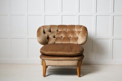 Poltrona "Boet" in stile moderno scandinavo di Otto Schulz, design della metà del XX secolo