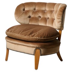 Poltrona "Boet" in stile moderno scandinavo di Otto Schulz, design della metà del XX secolo