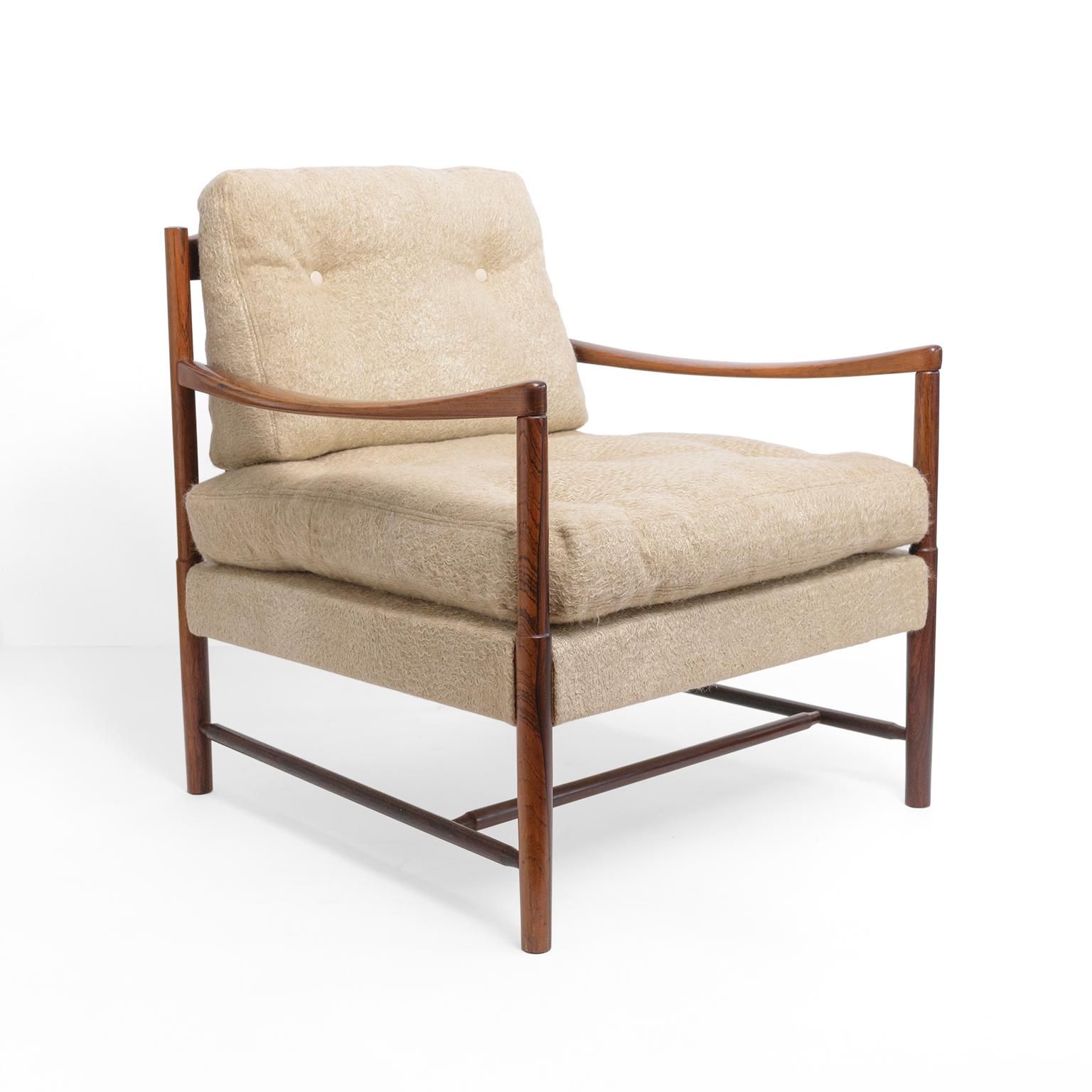 Scandinave moderne Paire de fauteuils The Moderns Bristol de Lindlöfs Mǒbler, Lammhults Suède en vente