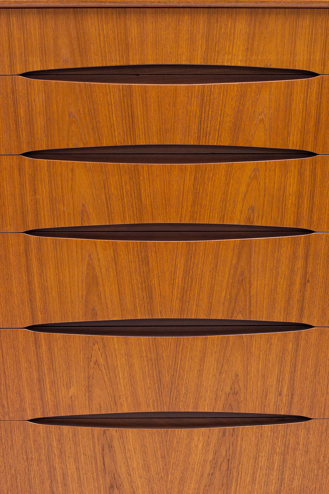 Scandinavian Modern Pair of Chest of Drawers by Kurt Østervig, 1950s 1