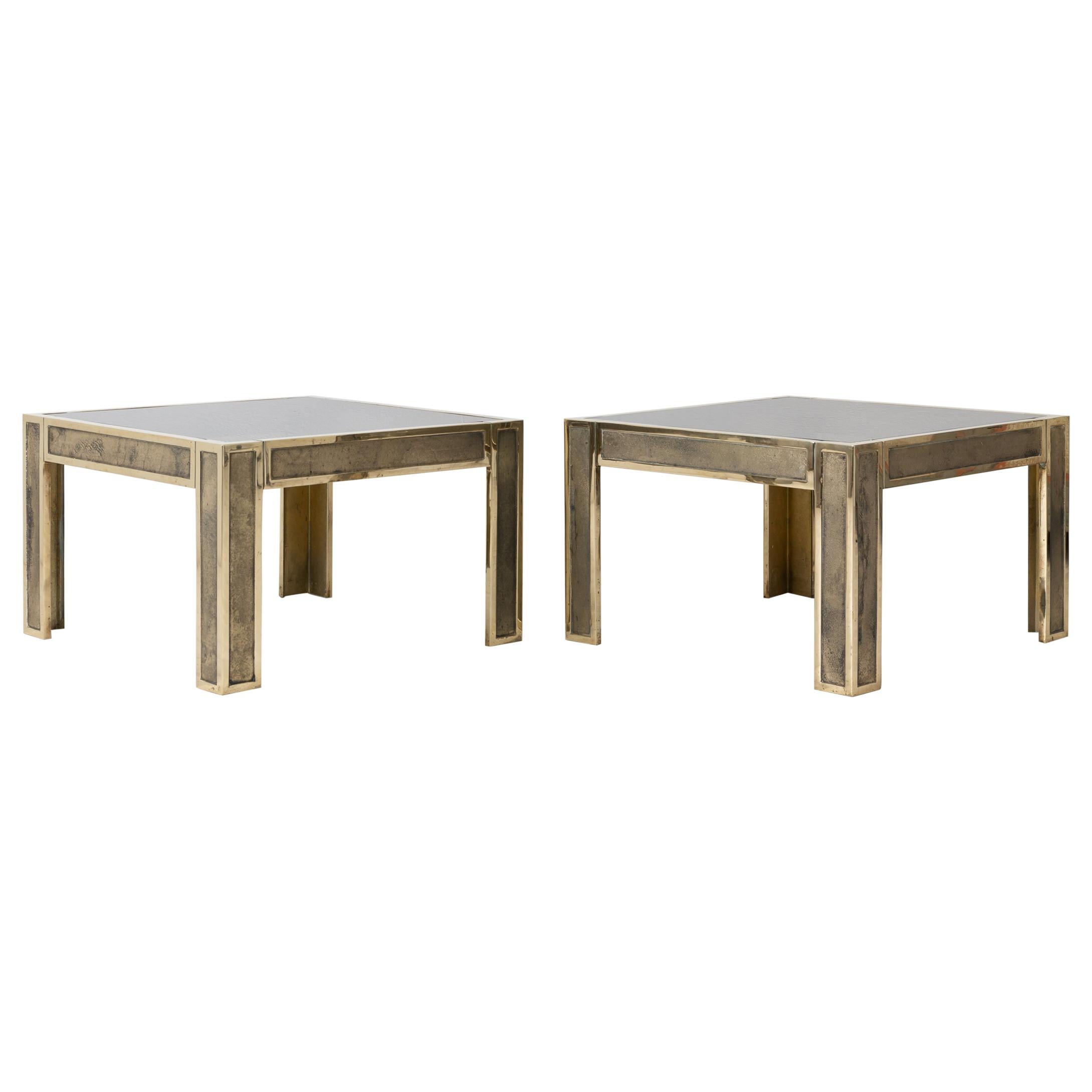 Scandinavian Modern Pair of Norwegian Side Tables