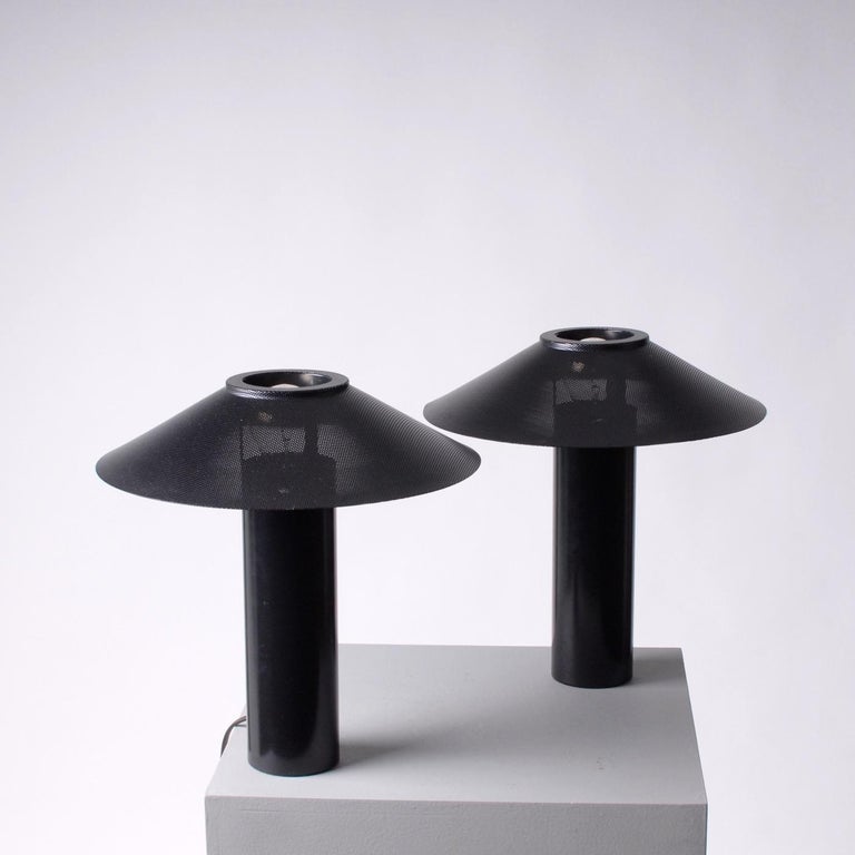 Scandinavian Modern Pair of Royal Copenhagen Black Steel ...