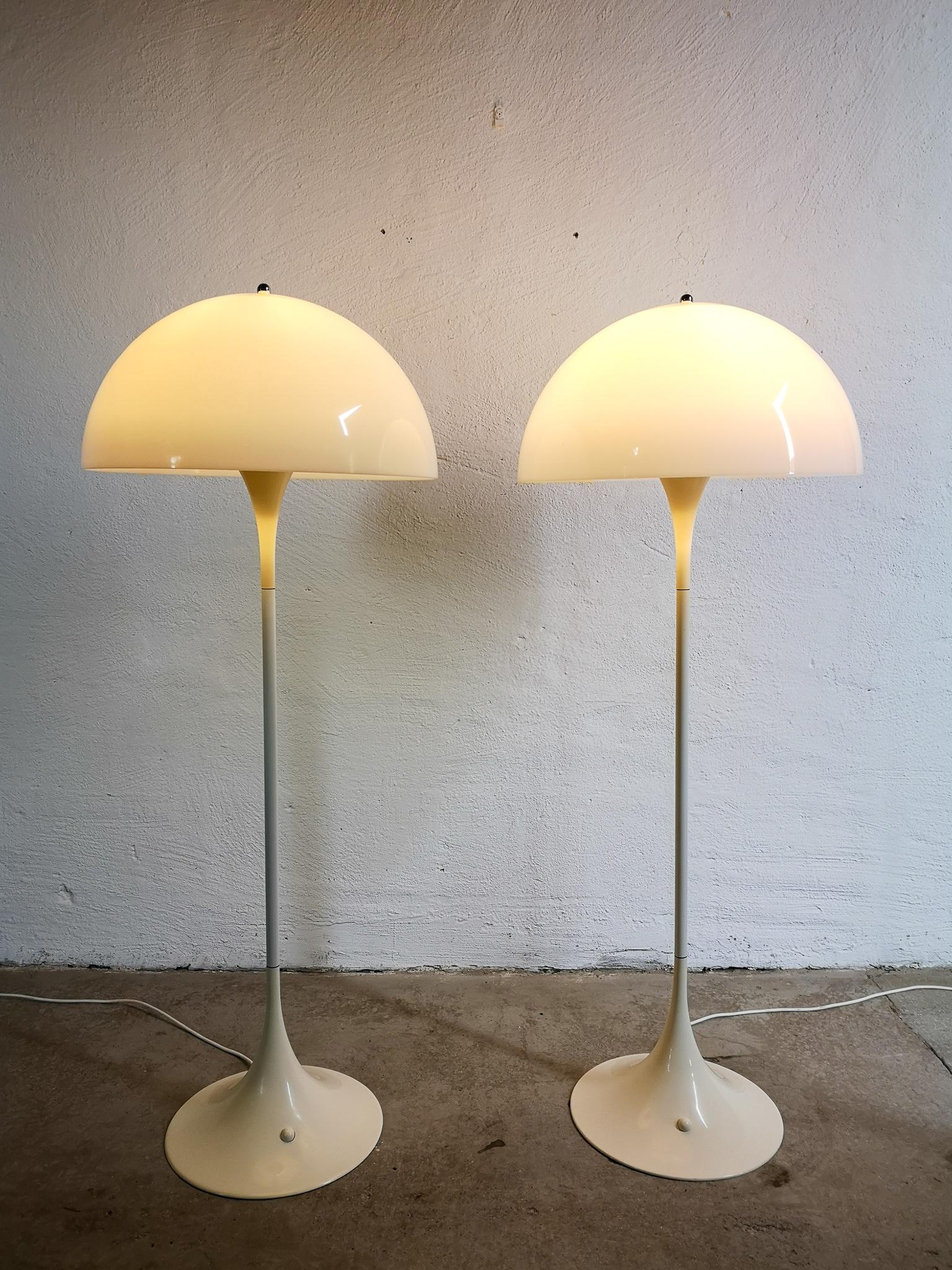 Danish Scandinavian Modern Panthella Floor Lamp, Verner Panton, Denmark