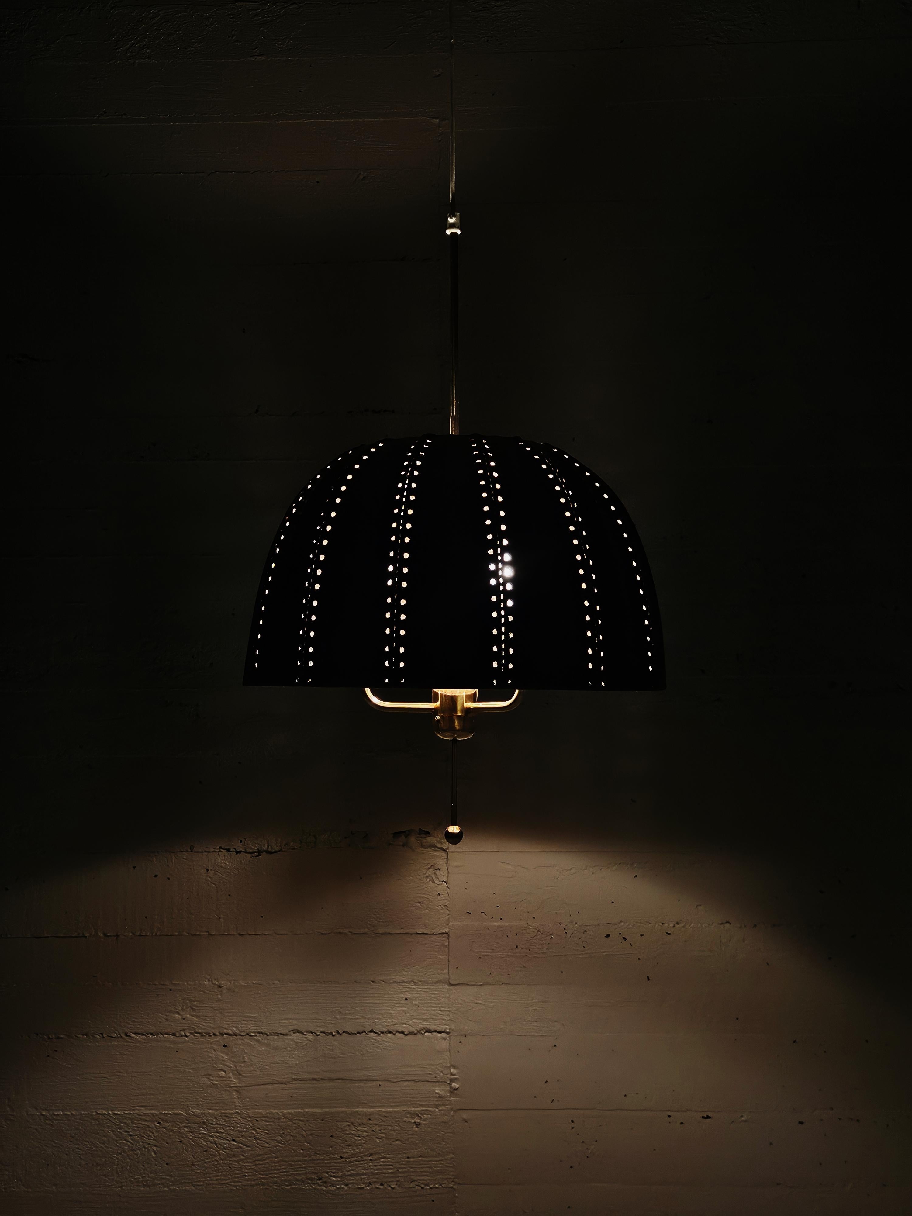 Scandinavian modern pendant 'Carolin' by Hans-Agne Jakobsson, Sweden, 1960s In Good Condition In Eskilstuna, SE