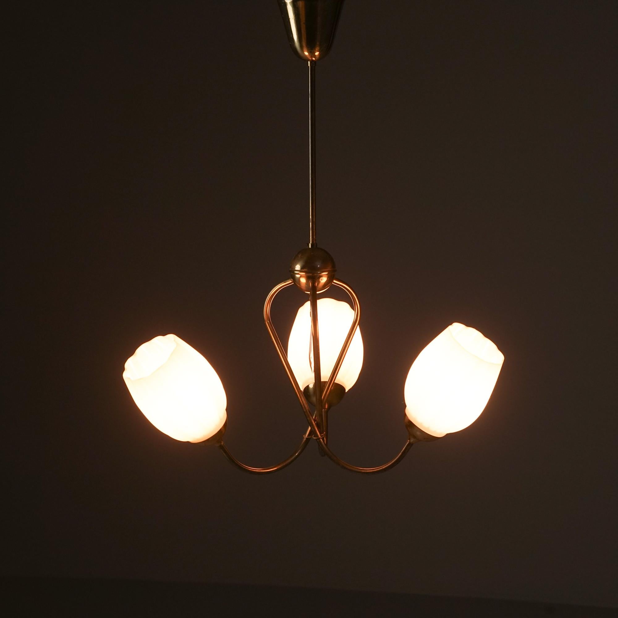 Scandinavian Modern Pendant, Finland, 1950s For Sale 3