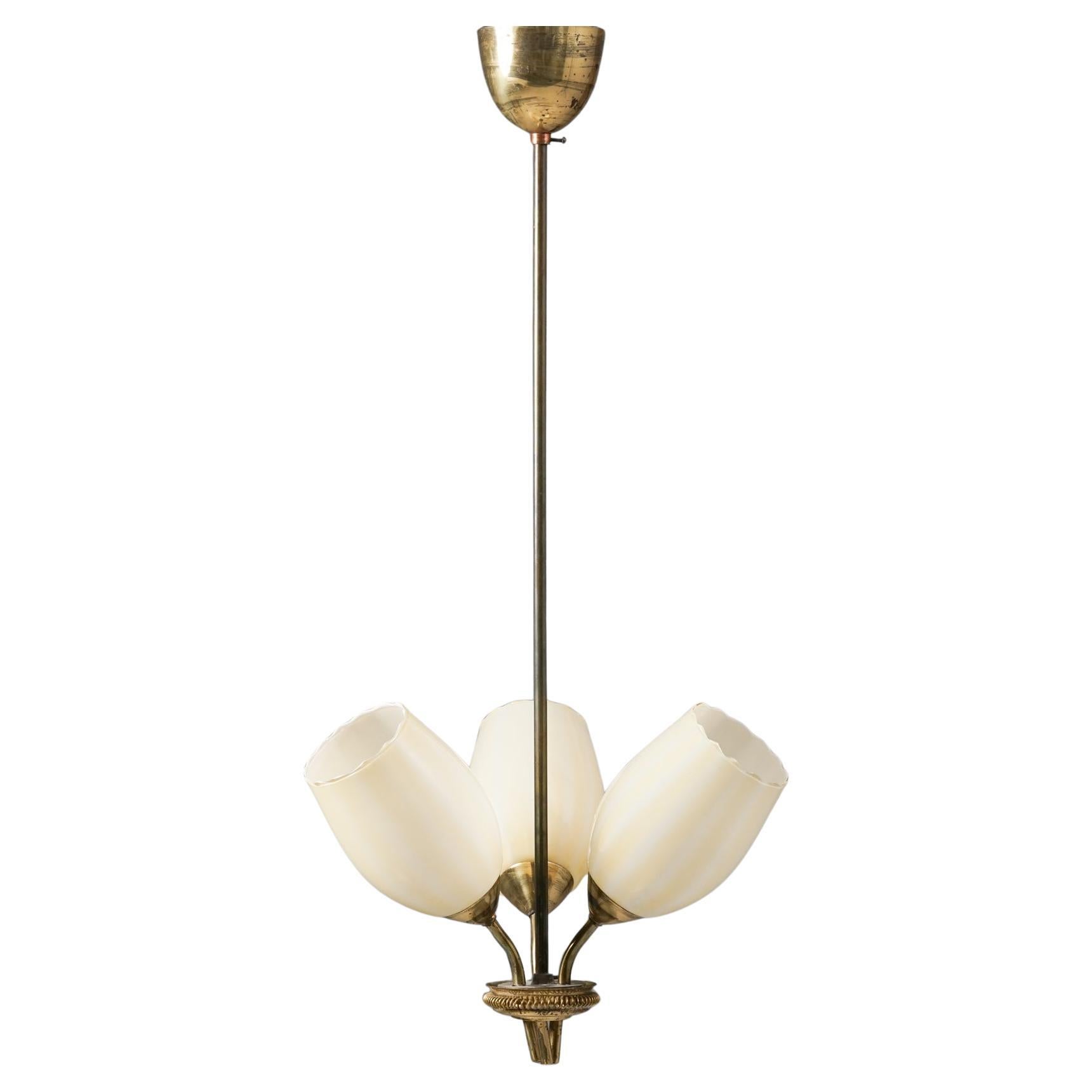 Scandinavian Modern Pendant, Finland, 1950s