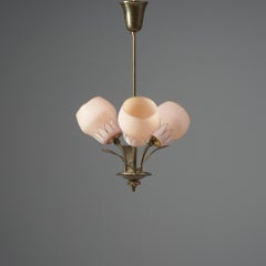 Scandinavian Modern Pendant, Itsu Oy, Finland, 1950s