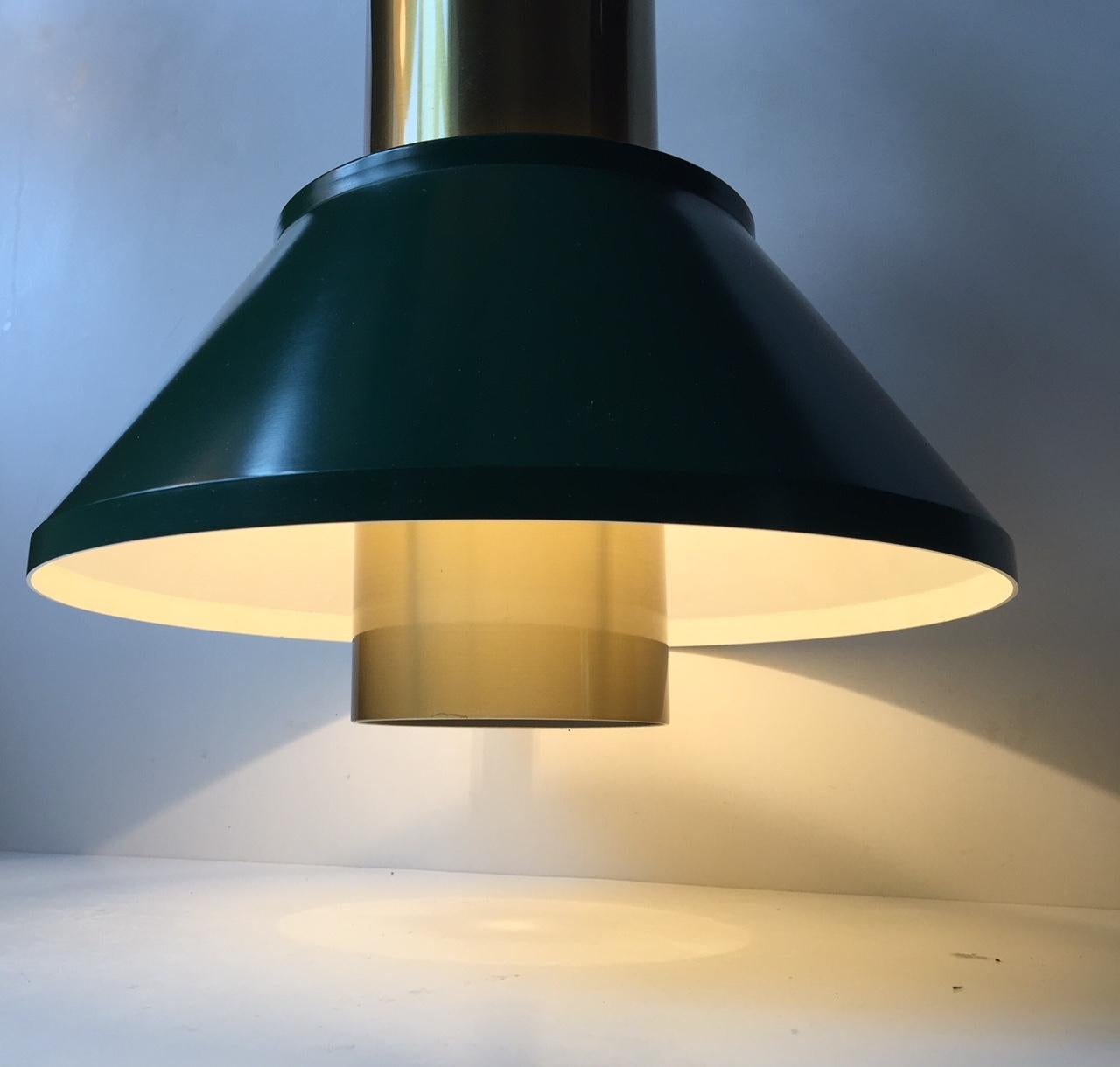 Mid-Century Modern Scandinavian Modern Pendant Lamp 'Life' by Jo Hammerborg for Fog & Mørup, 1970s