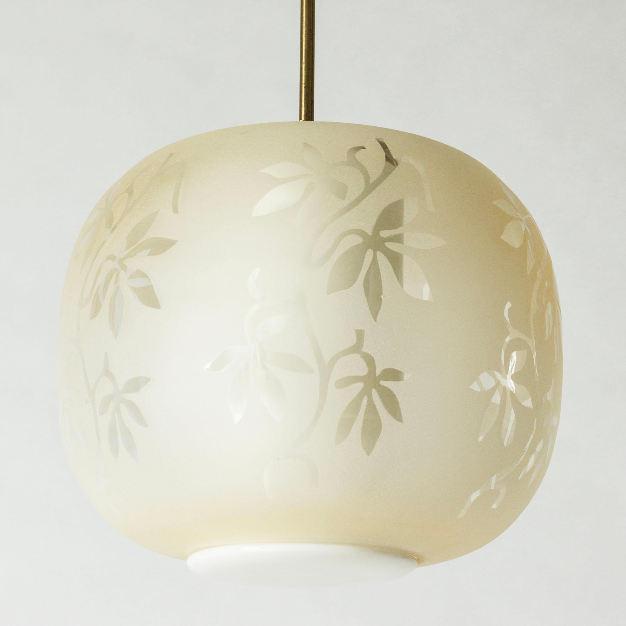 Verre The Modern Scandinavian Light, Chr Berg & Co, Suède, années 1930 en vente