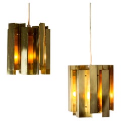 Scandinavian Modern Pendant Lights by Carl-Axel Acking, Sweden, 1960s