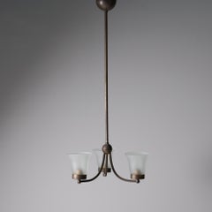 Scandinavian Modern Pendant, Paavo Tynell, Taito Oy, 1930/1940s