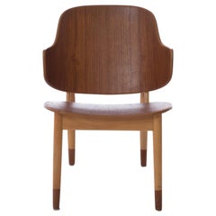 Vintage Scandinavian Modern Penguin Side Chair