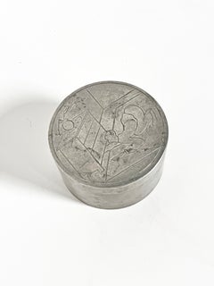 Scandinavian Modern Pewter Jar, C.G. Hallberg, Sweden -1933