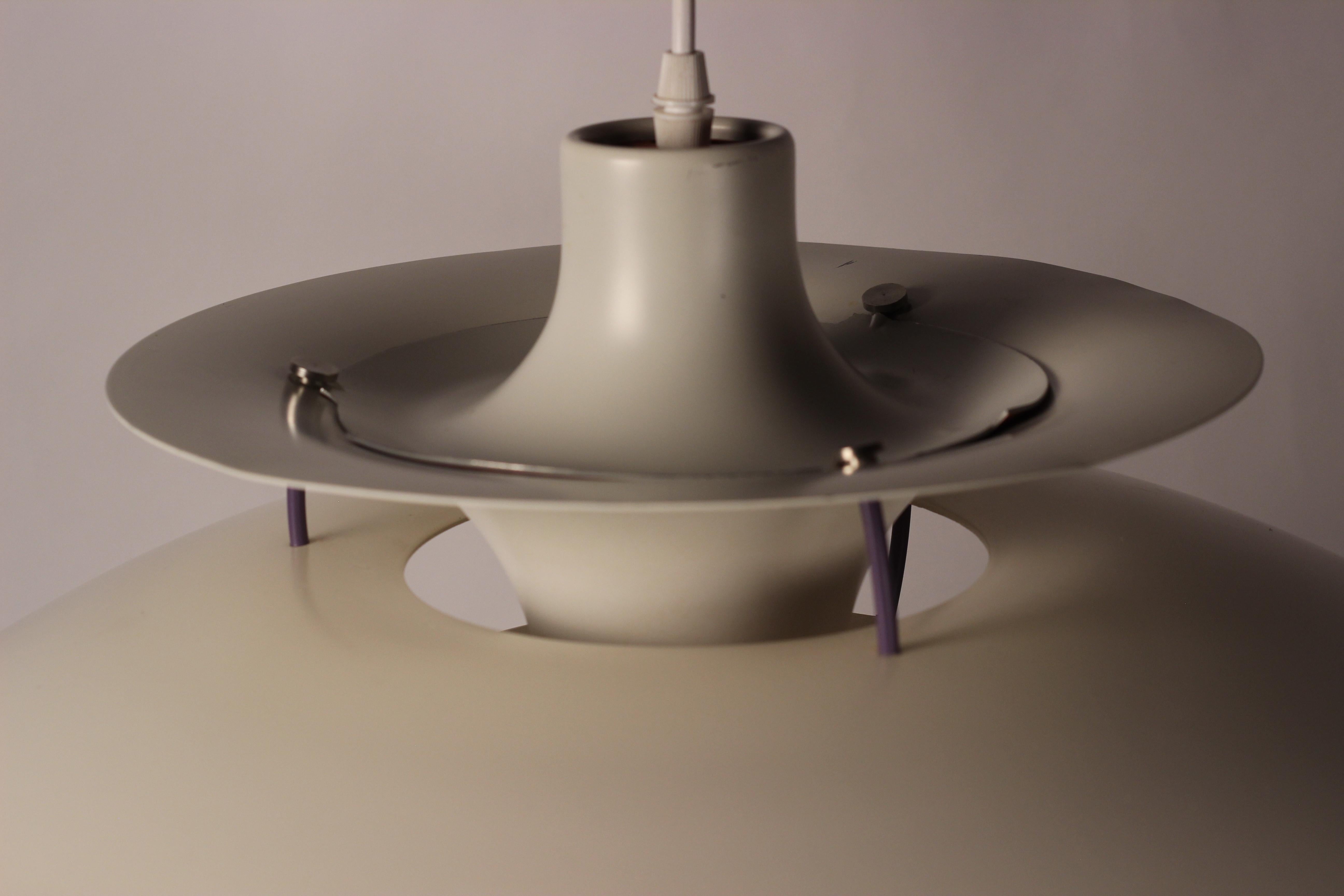 Scandinavian Modern PH5 Pendant Ceiling Light Designed by Poul Henningsen 1960’s 2