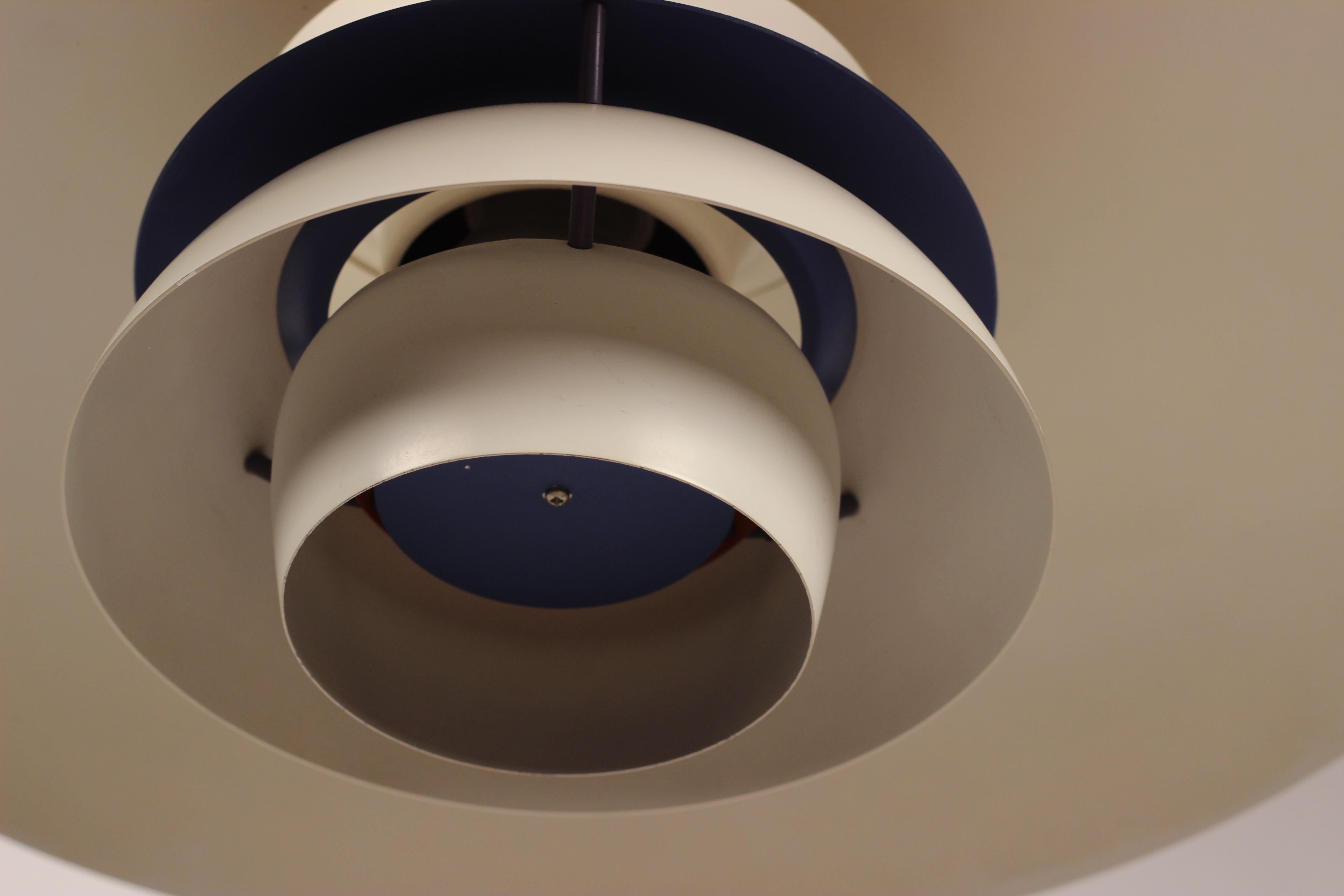 Scandinavian Modern PH5 Pendant Ceiling Light Designed by Poul Henningsen 1960’s 6