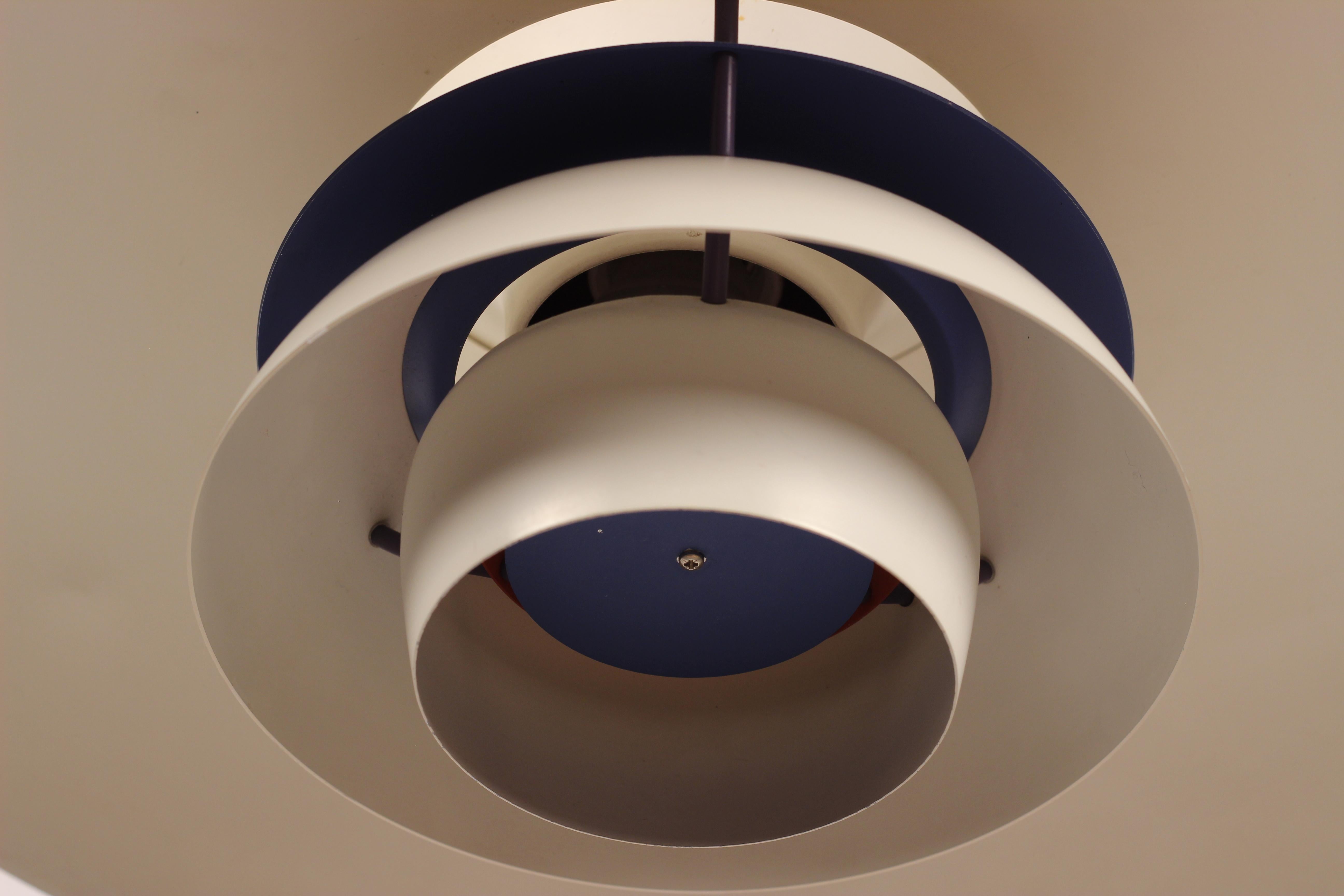 Scandinavian Modern PH5 Pendant Ceiling Light Designed by Poul Henningsen 1960’s 7