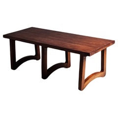 Scandinavian modern pine console table, unknow designer, Sweden, 1930s