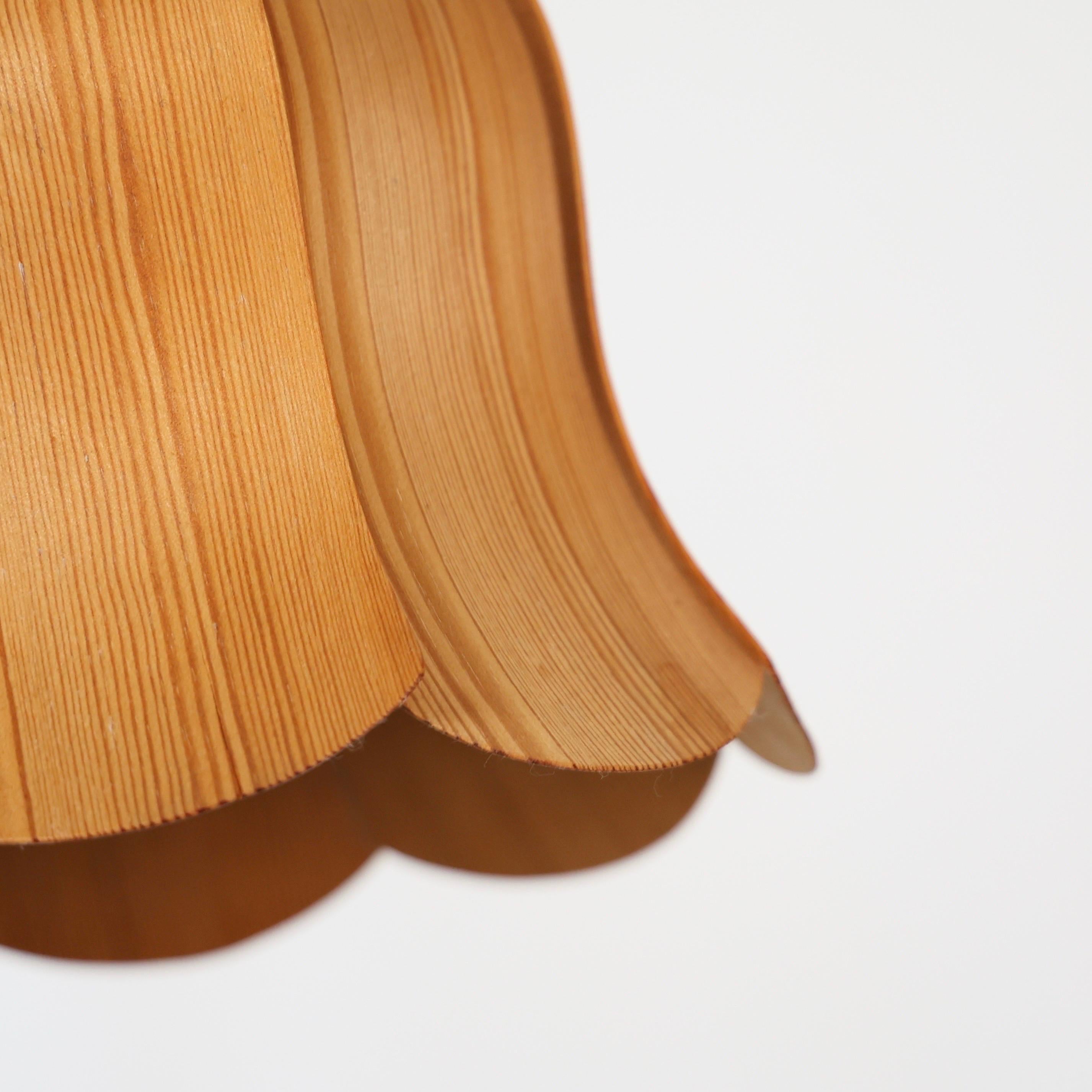 Lampe de table The Modern Scandinavian Wood par Aneta, années 1970, Suède en vente 6