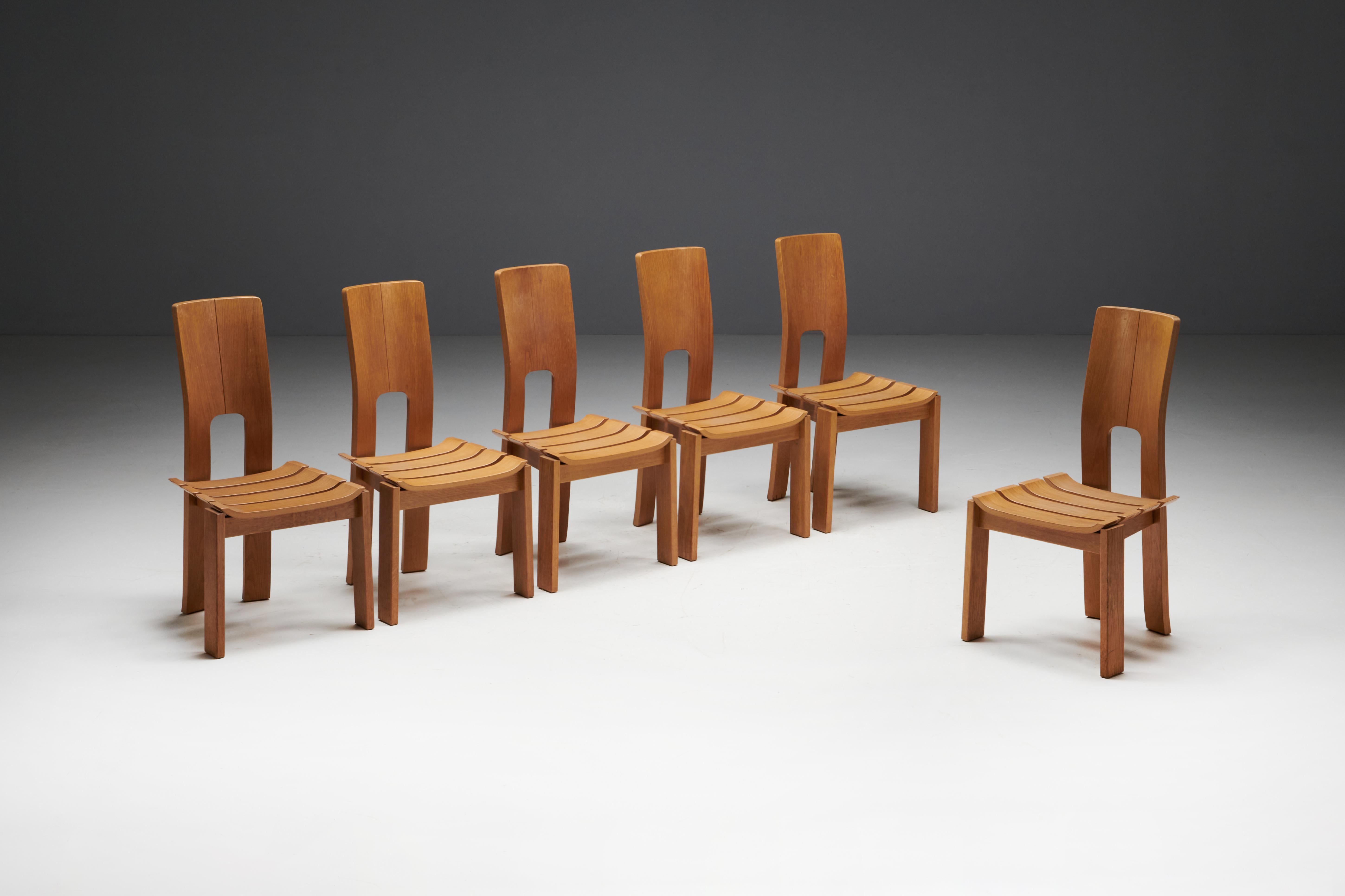Crafted from durable beech plywood, these chairs epitomize solidity and style, offering a refined dining experience with a modern flair and distinctive character. Channeling the essence of Scandinavian design, these dining chairs present a
