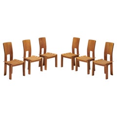 Scandinavian Modern Plywood Dining Chairs, 1970s