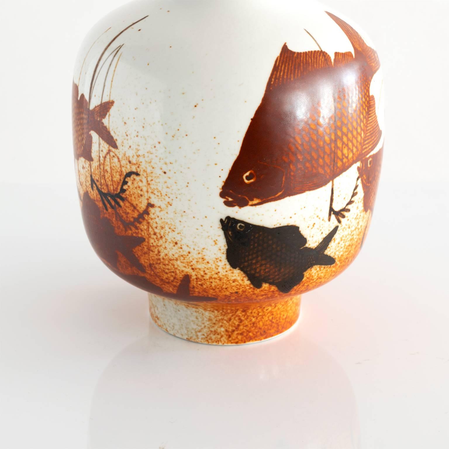 20th Century Scandinavian Modern Porcelain Vase by Nils Thorsson for Royal Copenhagen
