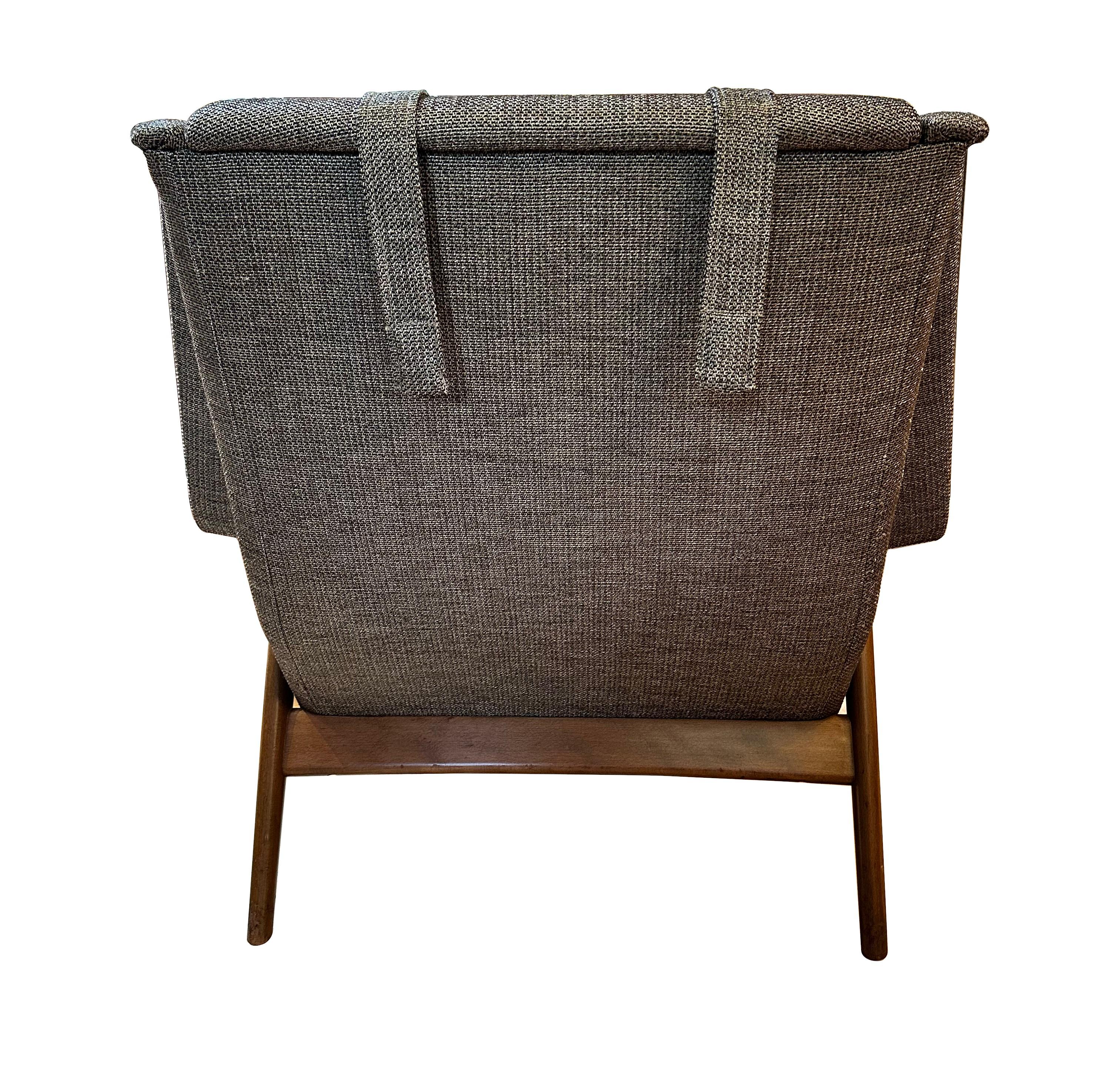 Scandinavian Modern Profil Lounge Chair by Folke Ohlsson for Dux Sweden 4