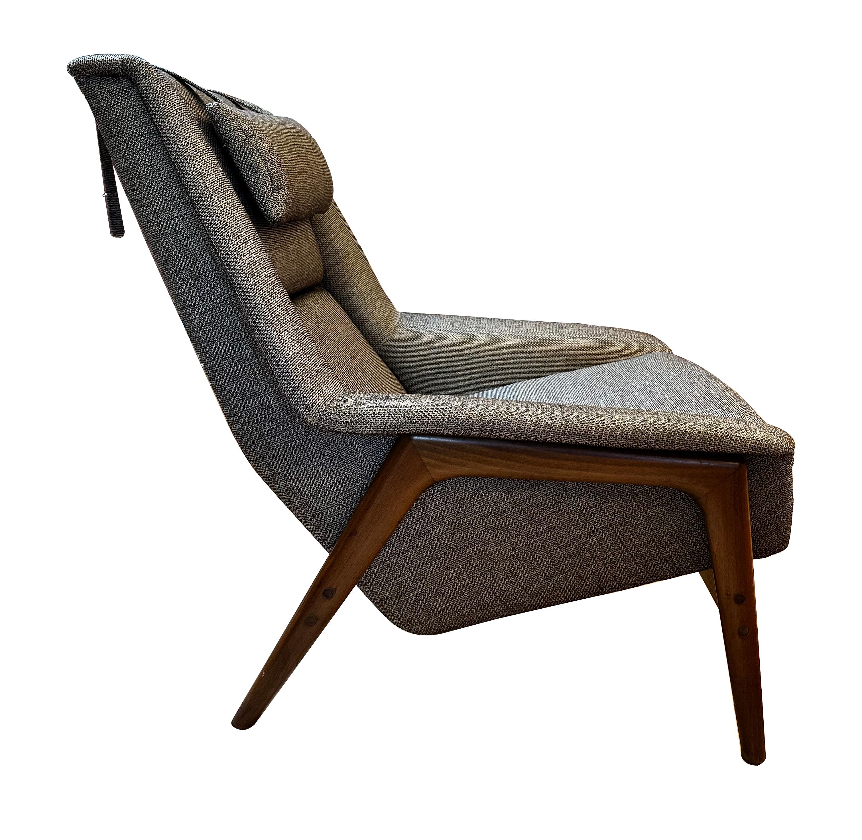 20th Century Scandinavian Modern Profil Lounge Chair by Folke Ohlsson for Dux Sweden