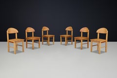 Scandinavian Modern Rainer Daumiller Dining Set/6 Chairs, Denmark, 1970s