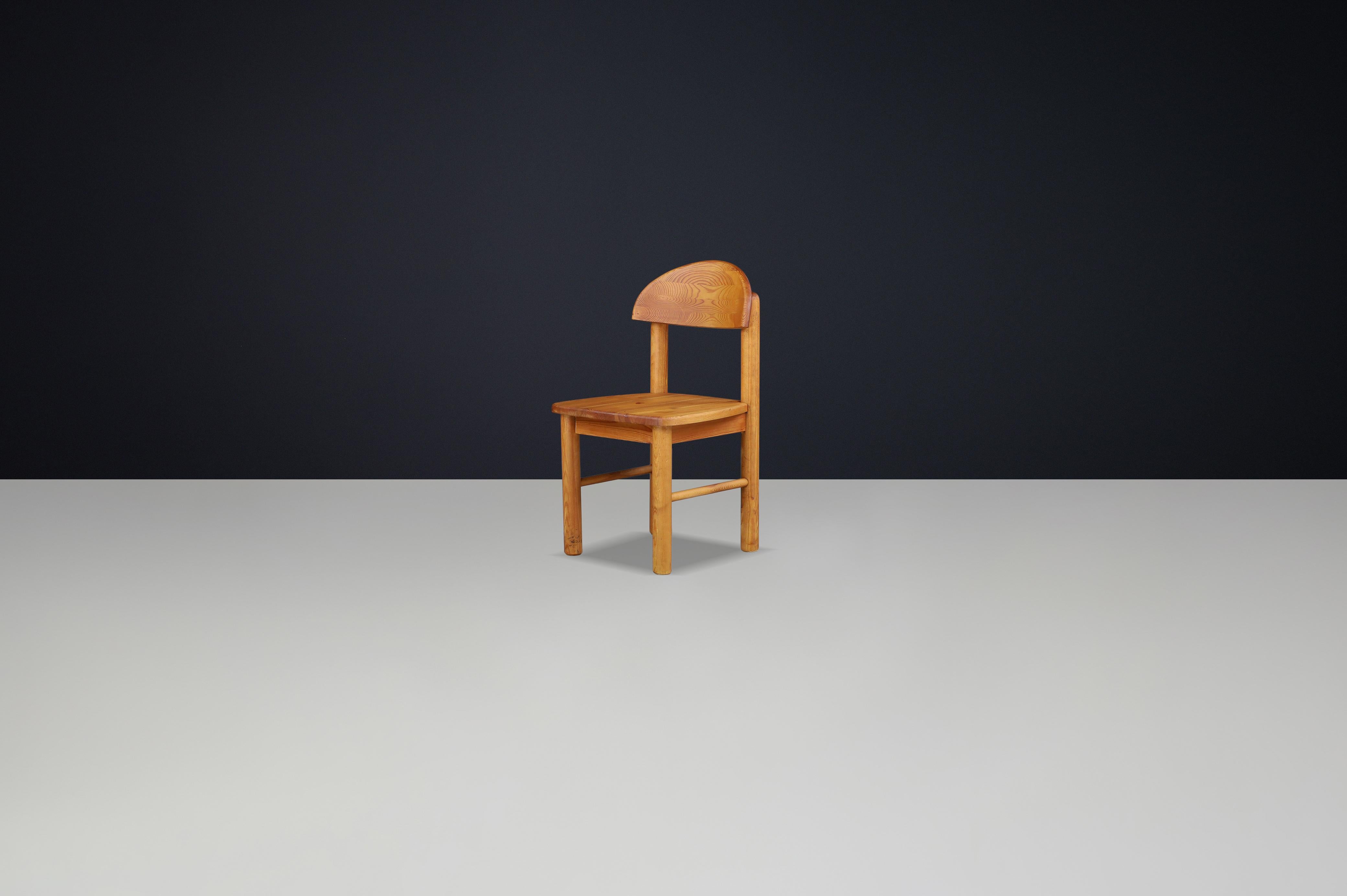 Scandinavian Modern Rainer Daumiller Dining Set/6 Chairs, Denmark, 1970s In Good Condition For Sale In Almelo, NL