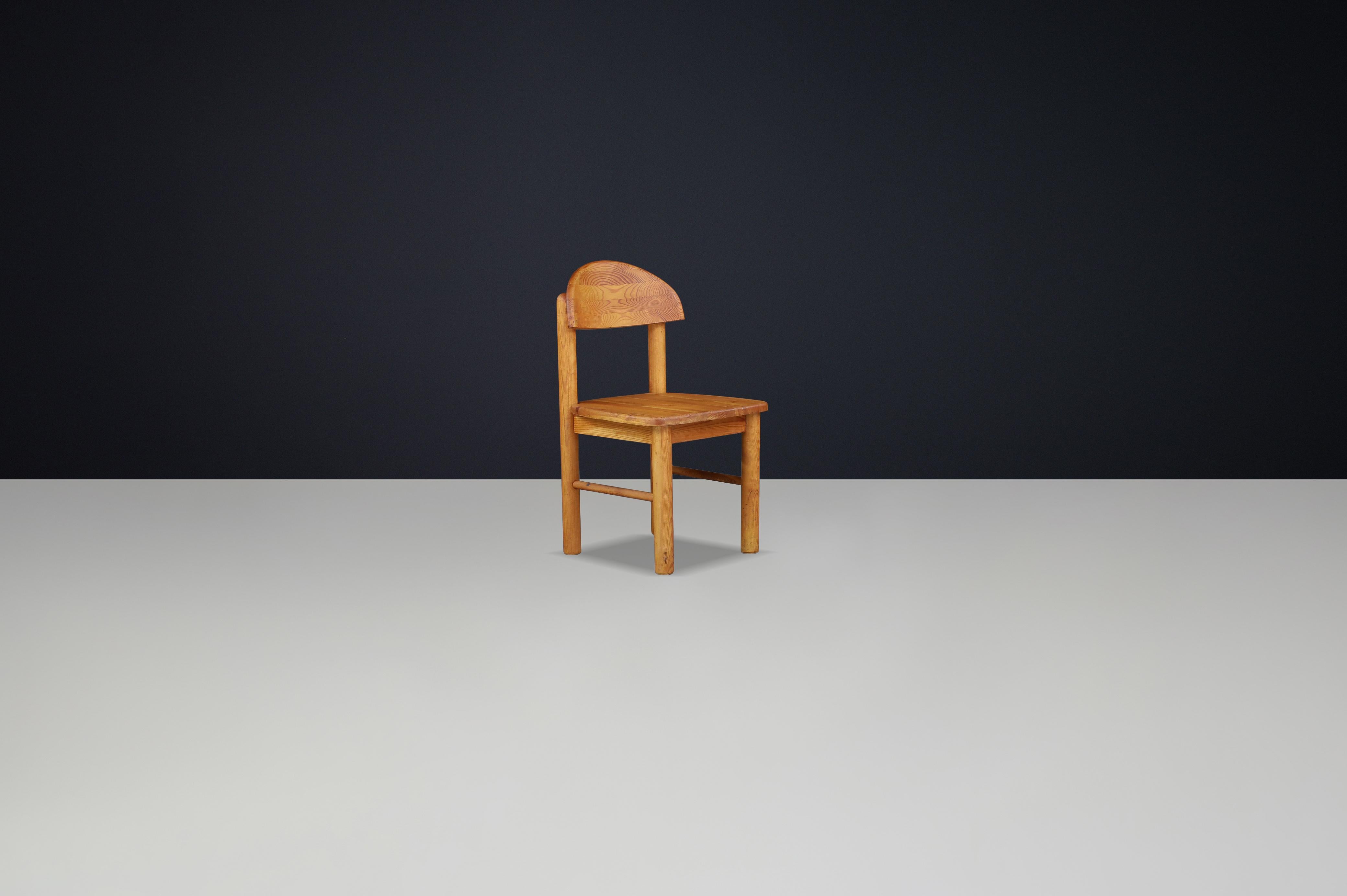 Scandinavian Modern Rainer Daumiller Dining Set/6 Chairs, Denmark, 1970s For Sale 1