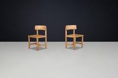 Scandinavian Modern Rainer Daumiller Side Chairs for Hirtshals Savvaerk, Denmark