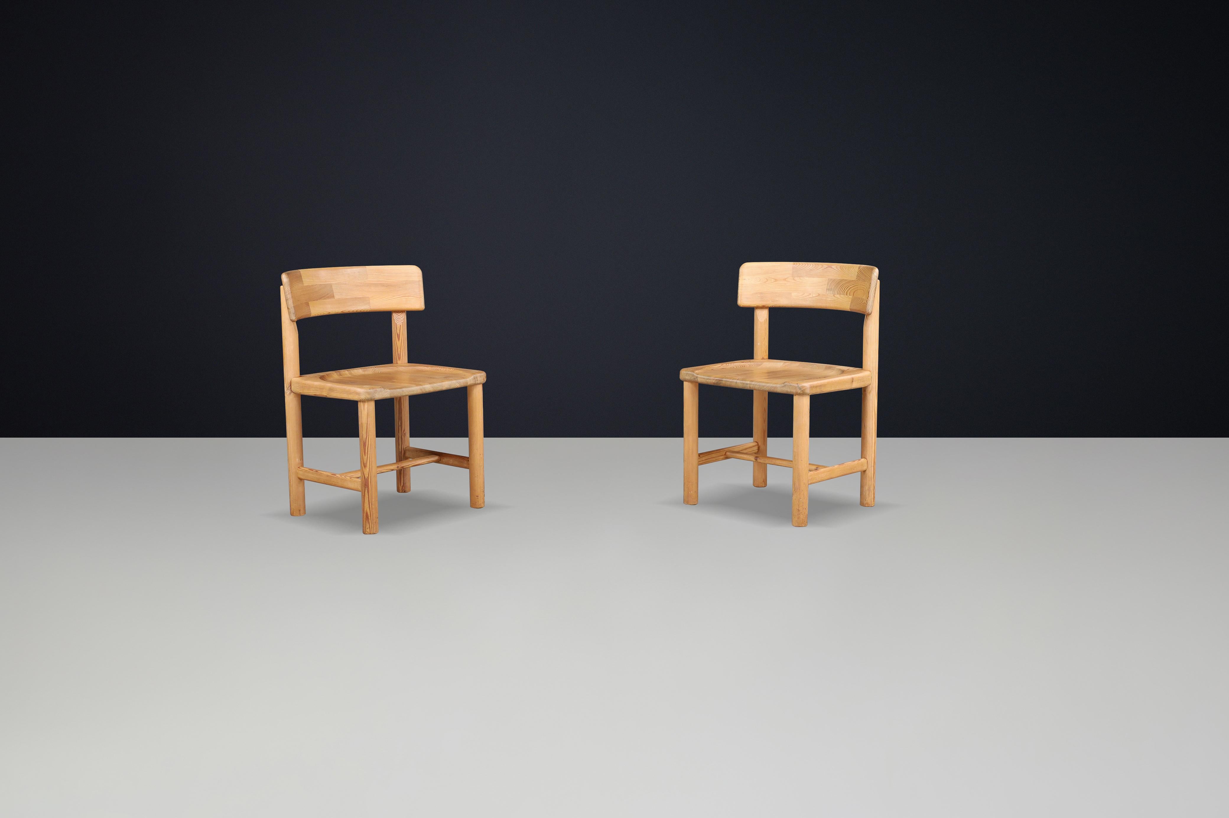 Danish Scandinavian Modern Rainer Daumiller Side Chairs for Hirtshals Savvaerk, Denmark For Sale