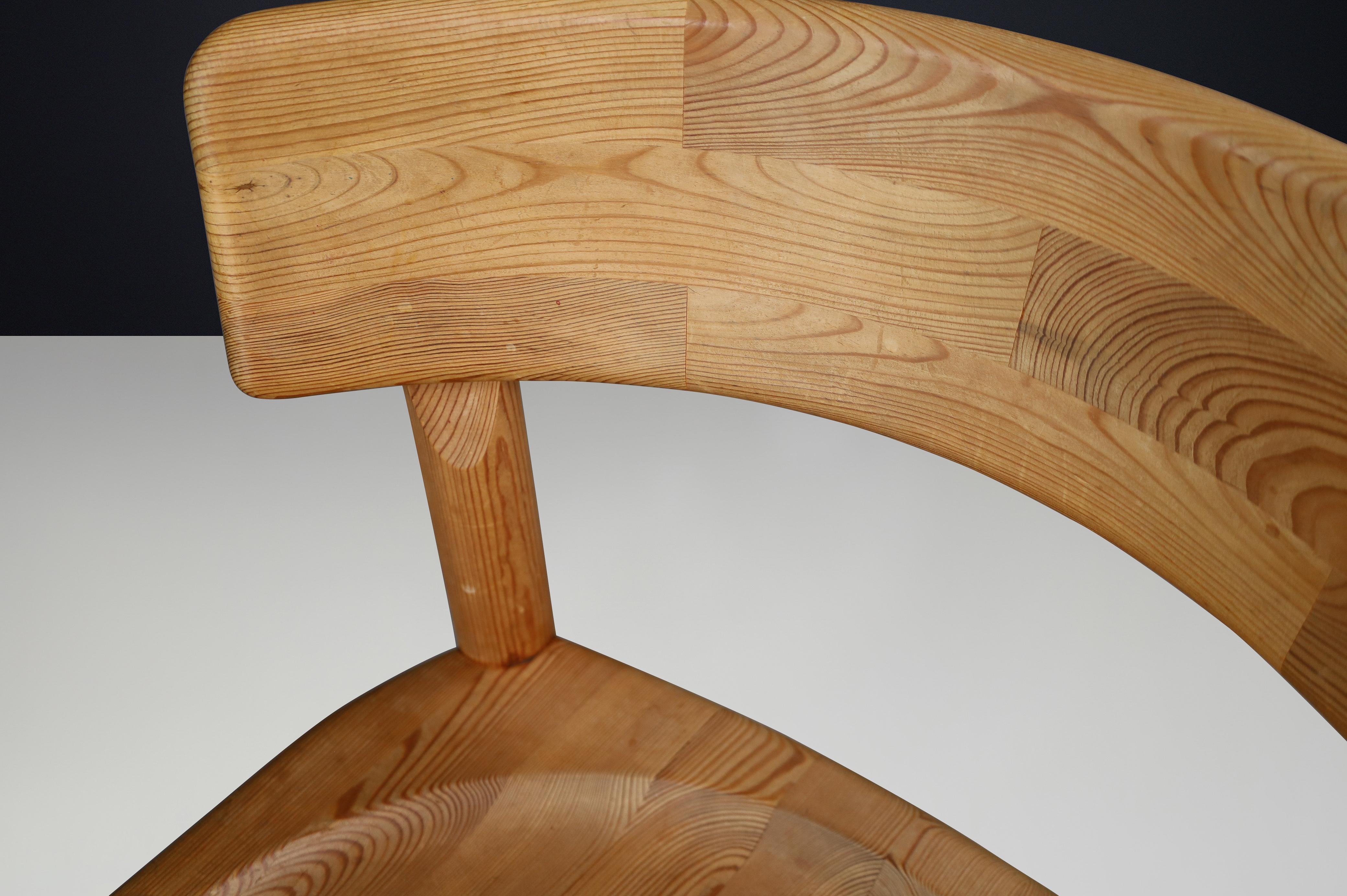 Scandinavian Modern Rainer Daumiller Side Chairs for Hirtshals Savvaerk, Denmark In Good Condition For Sale In Almelo, NL