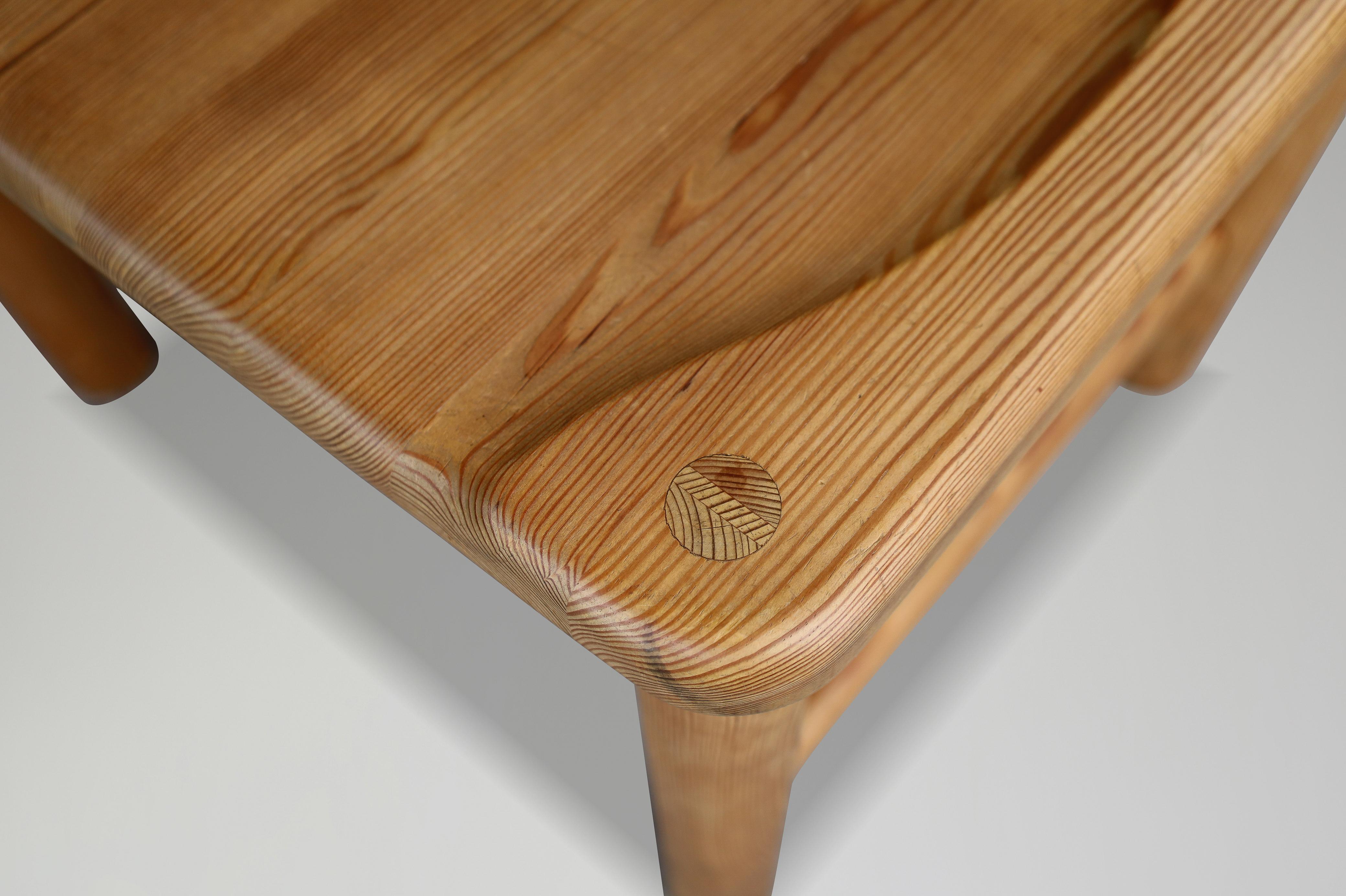 Pine Scandinavian Modern Rainer Daumiller Side Chairs for Hirtshals Savvaerk, Denmark For Sale