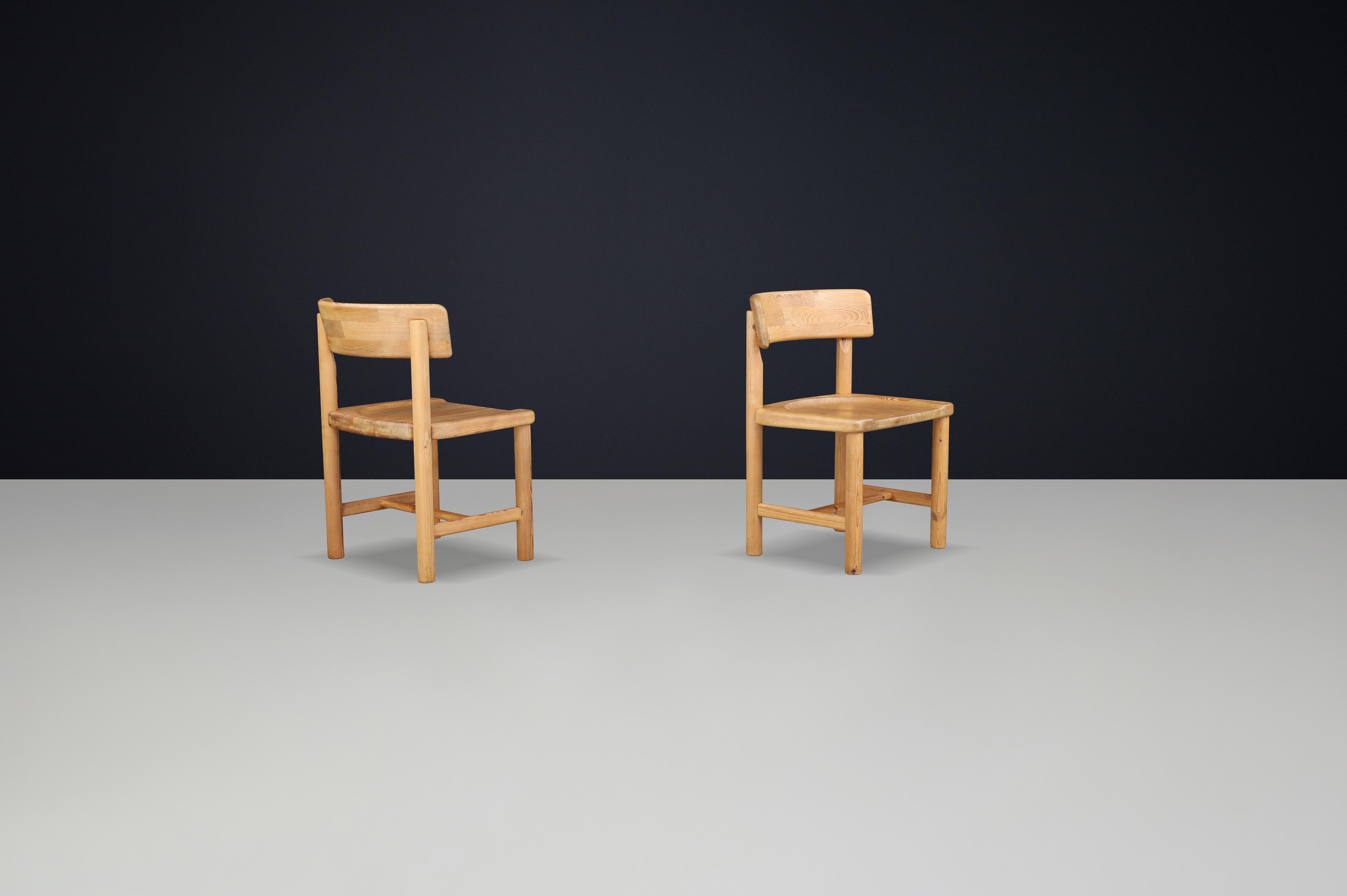 Scandinavian Modern Rainer Daumiller Side Chairs for Hirtshals Savvaerk, Denmark For Sale 2